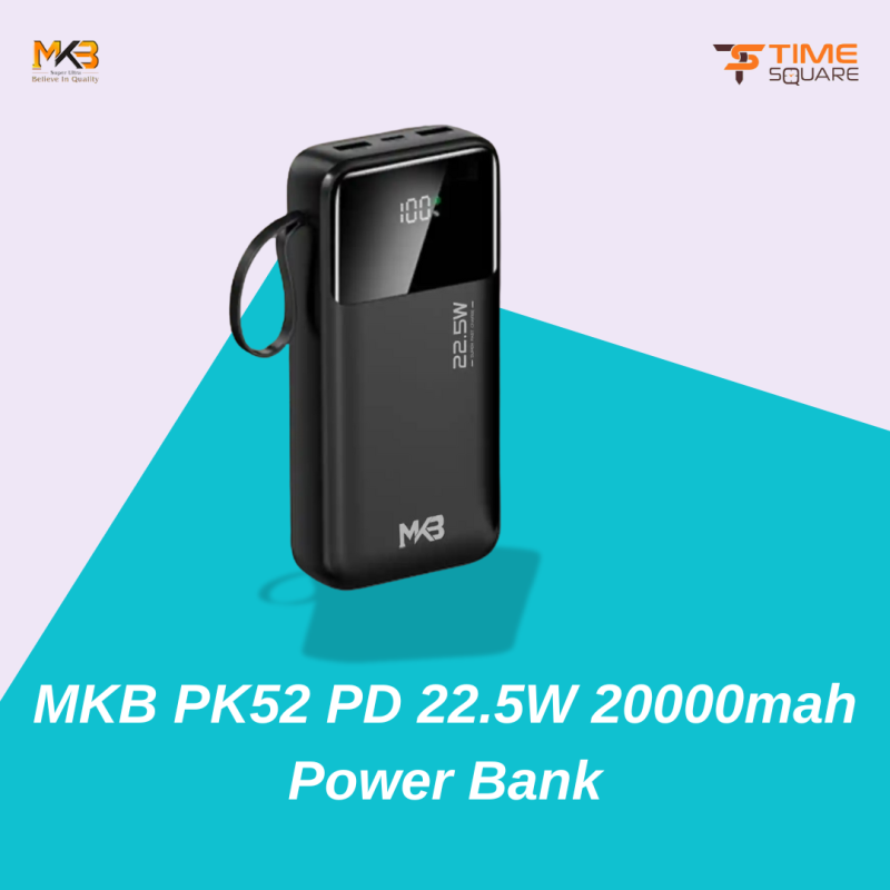 MKB PK52 PD 22.5W 20000mah Power Bank