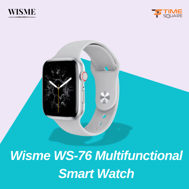 Wisme WS-76 Multifunctional Smart Watch for Fitness