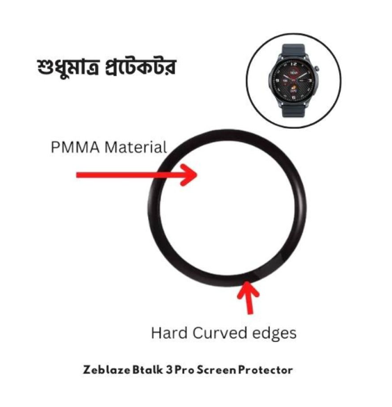 Zeblaze Btalk 3 Pro Screen Protector