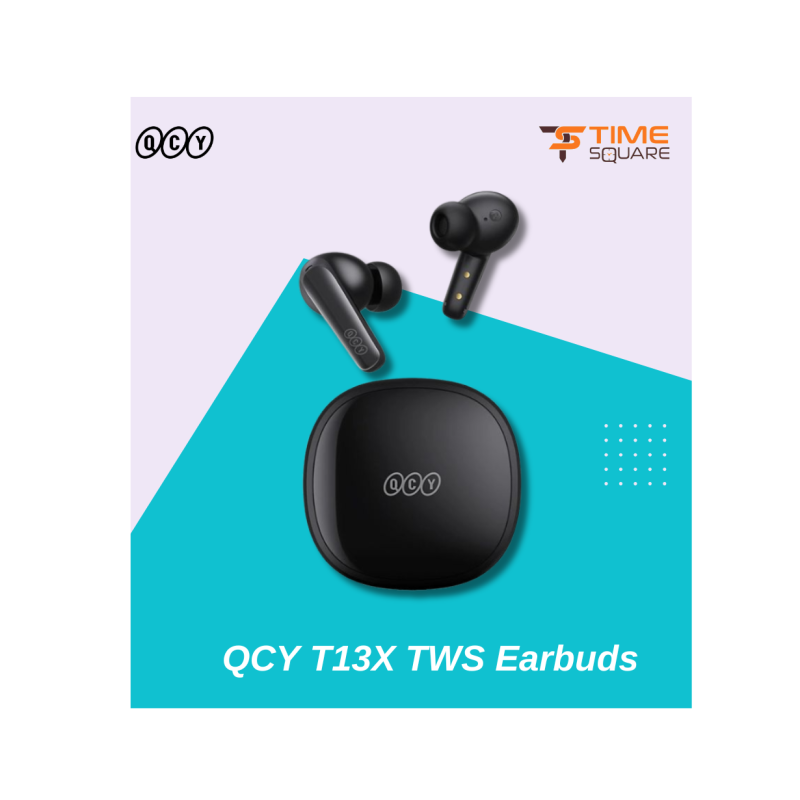 QCY T13X TWS Wireless Earbuds for Music & Calls