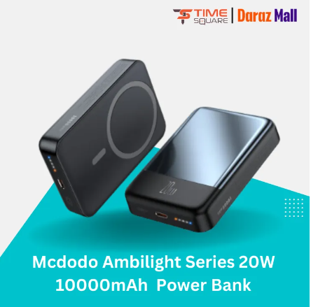 Mcdodo Ambilight Series 20W 10000mAh Magnetic Wireless Power Bank