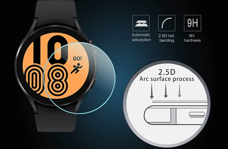 Tempered Glass For Samsung Galaxy Watch 4 46mm
