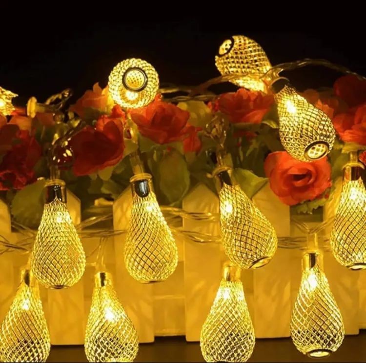Metal Led Bulbs 20 pic Golden Drip Lights