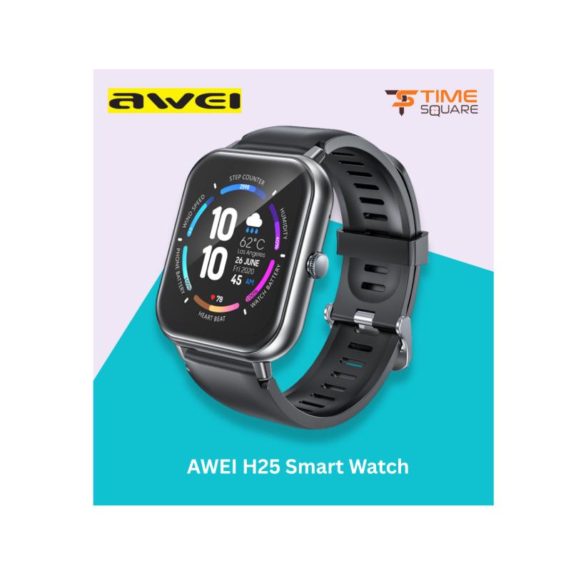 Awei H25 Waterproof Wearable Smartwatch