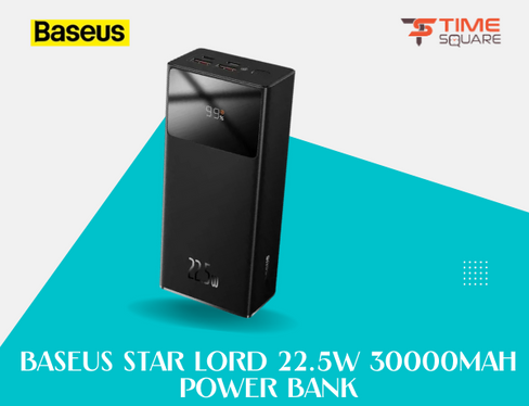 Baseus PPXJ30 Star Lord Digital Display 22.5W 30000mAh Fast Charge Power Bank