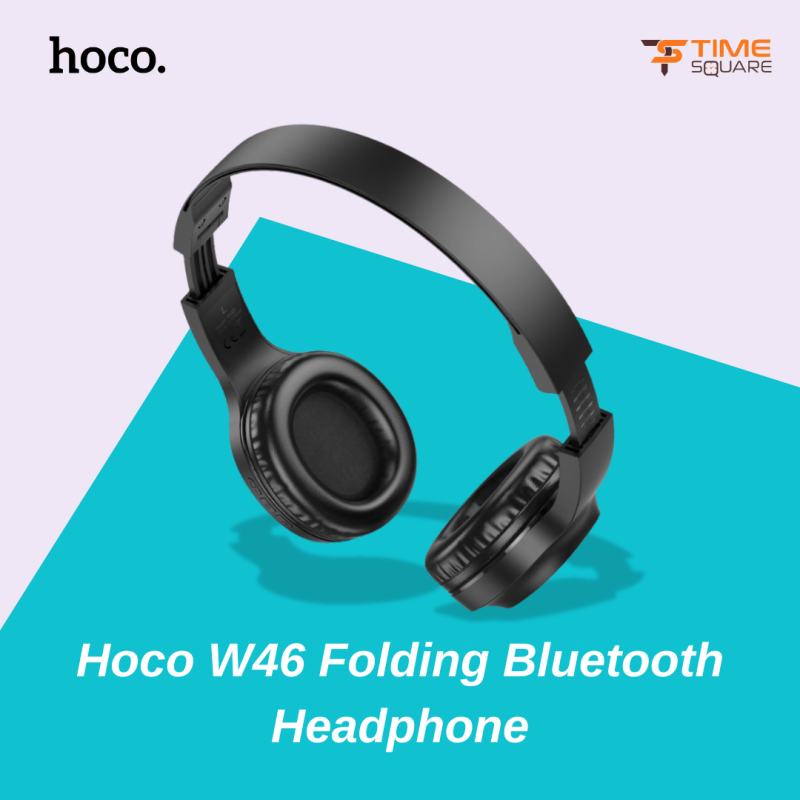 Hoco W46 Charm Folding Bluetooth 5.3 Wireless Headphone