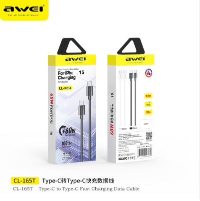 Awei CL-165T 60W Type-C Cable Price in Bangladesh