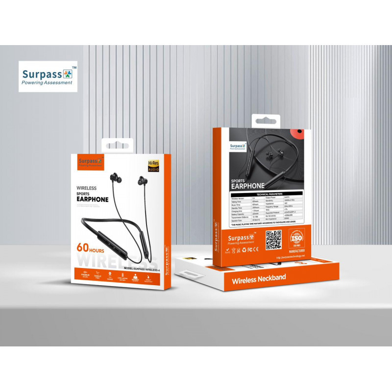 Surpass Wireless-4 Neckband Price in Bangladesh