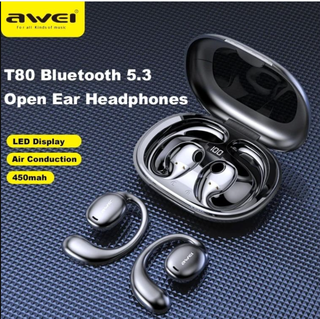 Awei T80 Air Conduction Wireless Sport Earphones