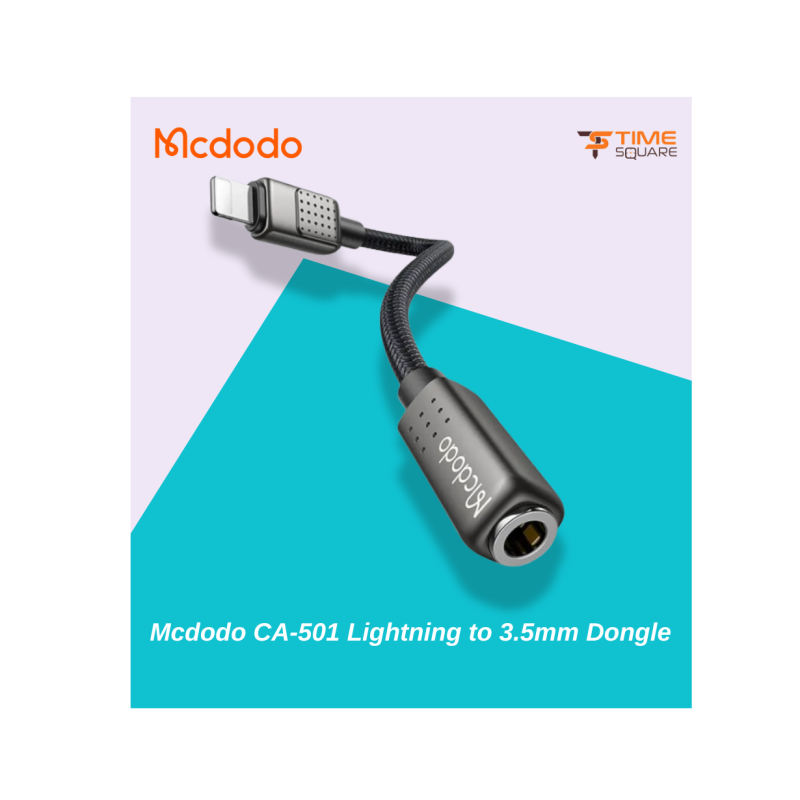 McDodo CA-501 Lightning to 3.5mm Dongle Price in Bangladesh