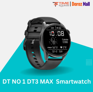 DT NO 1 DT3 MAX Wireless Charging Smartwatch