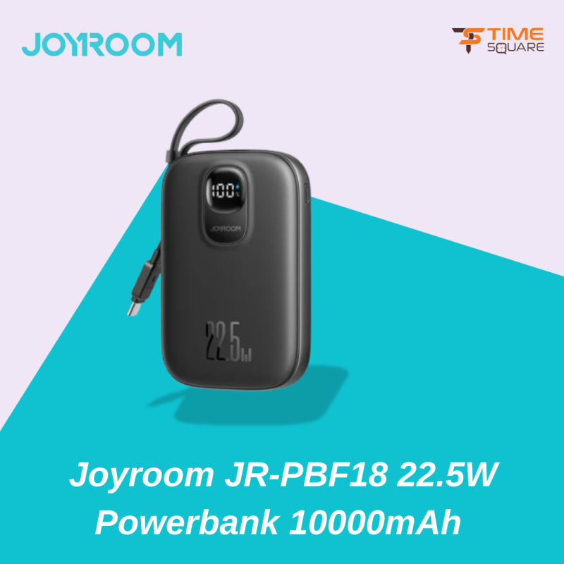 Joyroom JR-PBF18 22.5W Powerbank 10000mAh With Lightning Cable