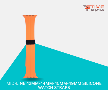 MID-LINE 42mm-44mm-45mm-49mm Soft Silicone Watch Straps