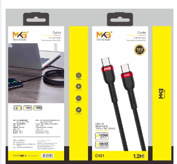 MKB C101 TYPEC -TYPEC 100W / FAST Cafule cable/ metal