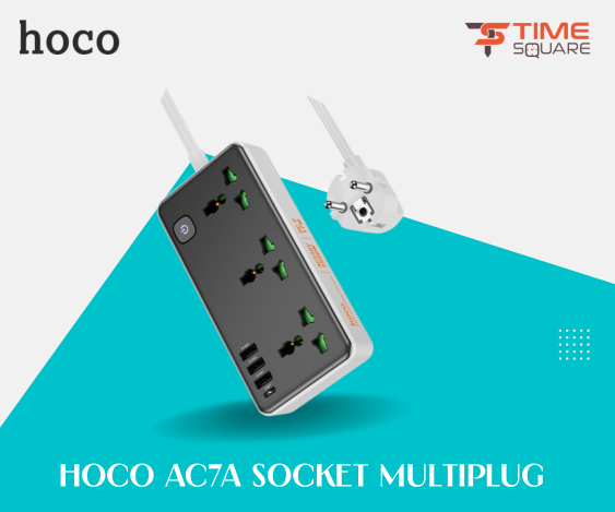 Hoco AC7A Storm 3-Position Socket