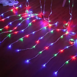 80 LED Multicolor Fairy Lights for Room Decoration