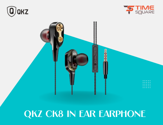 QKZ CK8 Dual Driver Earphones