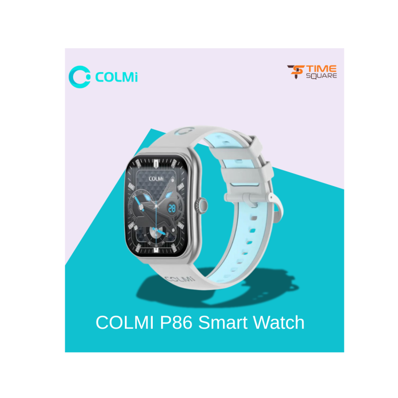 Colmi P86 AMOLED Bluetooth Calling Smartwatch IP68
