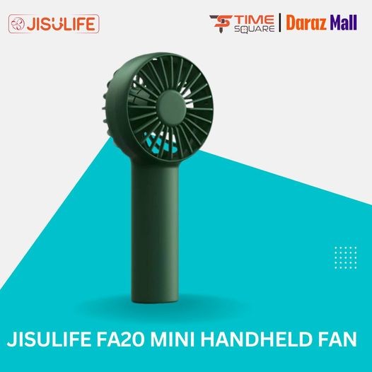 JISULIFE FA20 Rechargeable Mini Handheld Fan