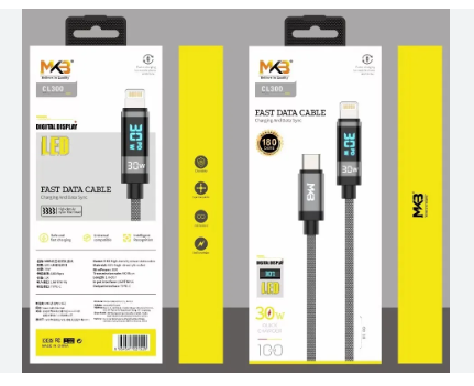 MKB CL300TPYEC- LIGHTNING/30W IC/ LED display Data cable