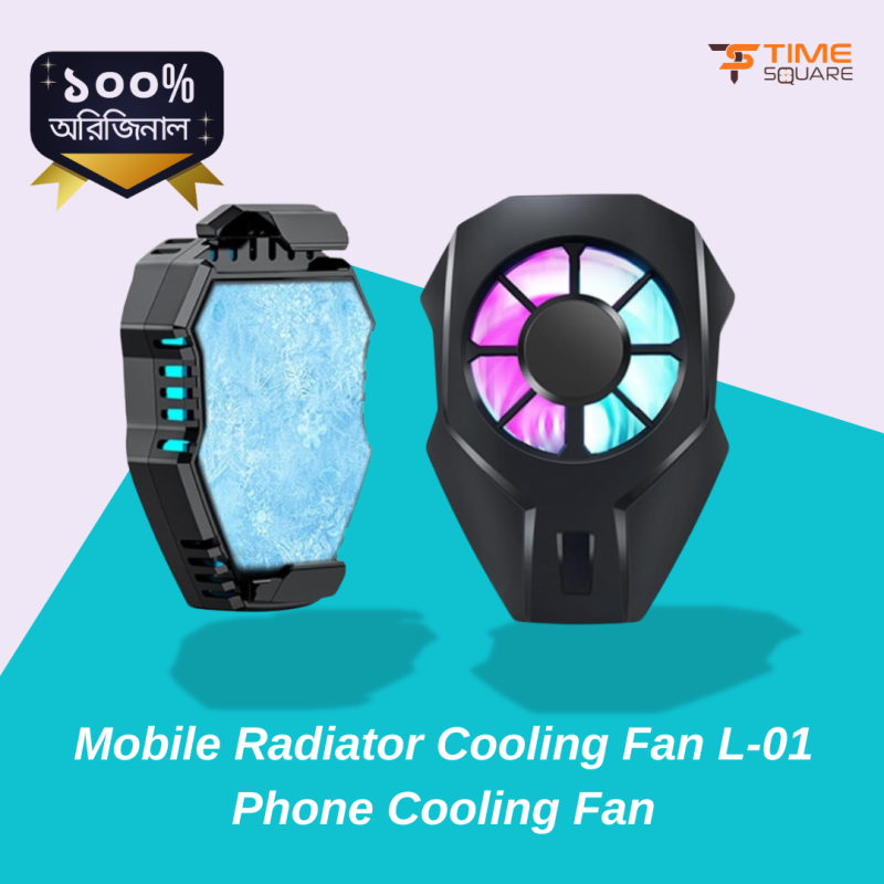 L01 USB-Powered Mobile Radiator Cooling Fan for Gaming