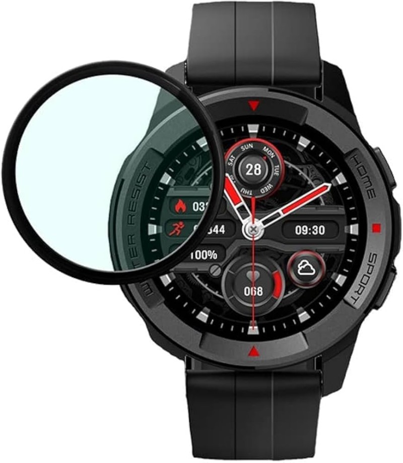 Mibro GS Smartwatch Plastic Full Coverage Screen Protector
