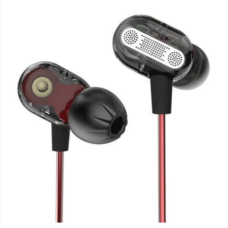KZ ZSE Dynamic Dual Driver Noise Isolating In-Ear Earphone