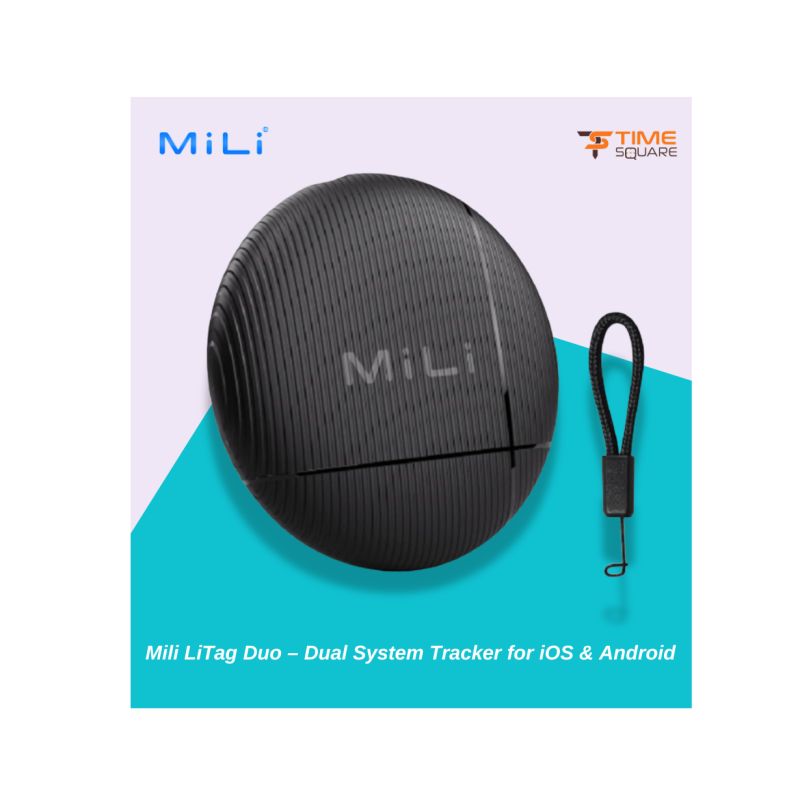 Mili LiTag Duo – Dual System Tracker for iOS & Android