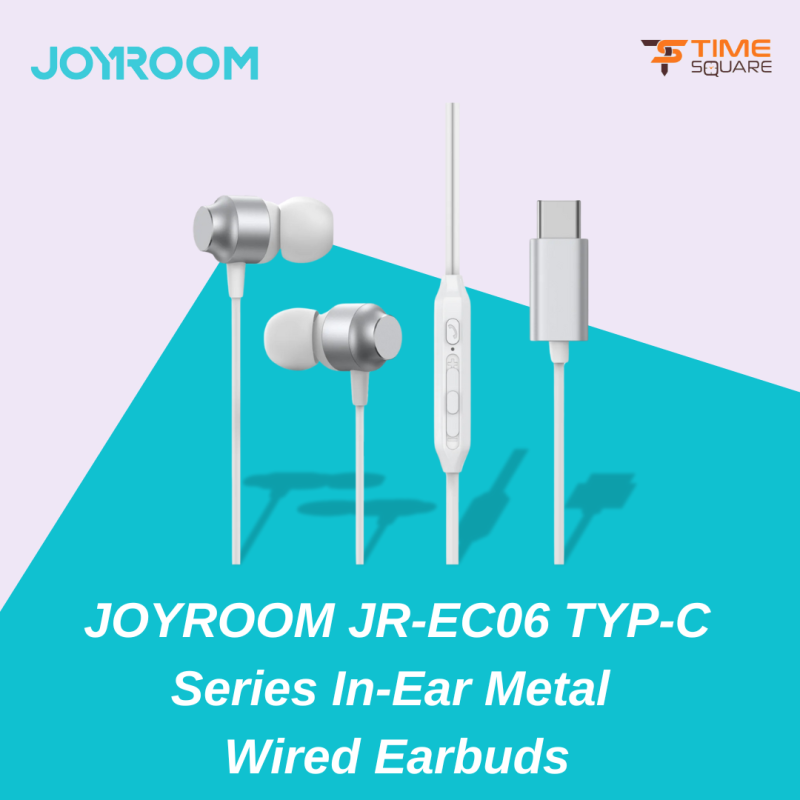 Joyroom JR-EC06 TYPE-C Series In-Ear Metal Wired Earbuds