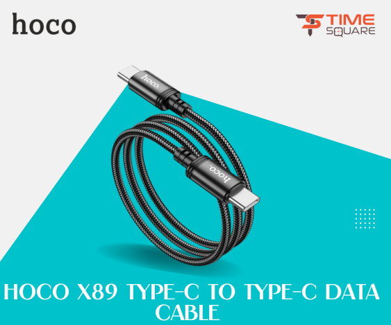 HOCO X89 Wind Charging Data Cable Type-C To Type C