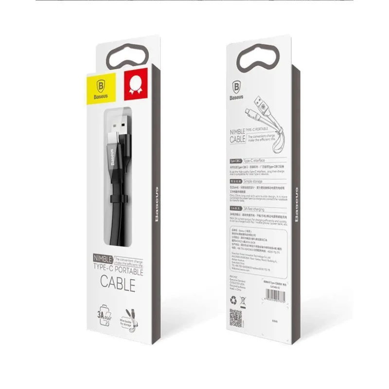 Baseus Nimble Type-C Short Cable 23c