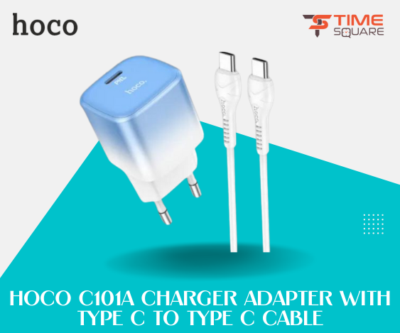 Hoco Wall charger “C101A” with type c to type c