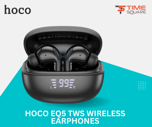 Hoco EQ5 ANC+ENC TWS Earbuds Brand: Hoco